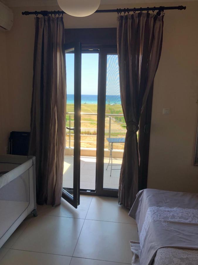 Am Beach House Nea Moudania Bagian luar foto