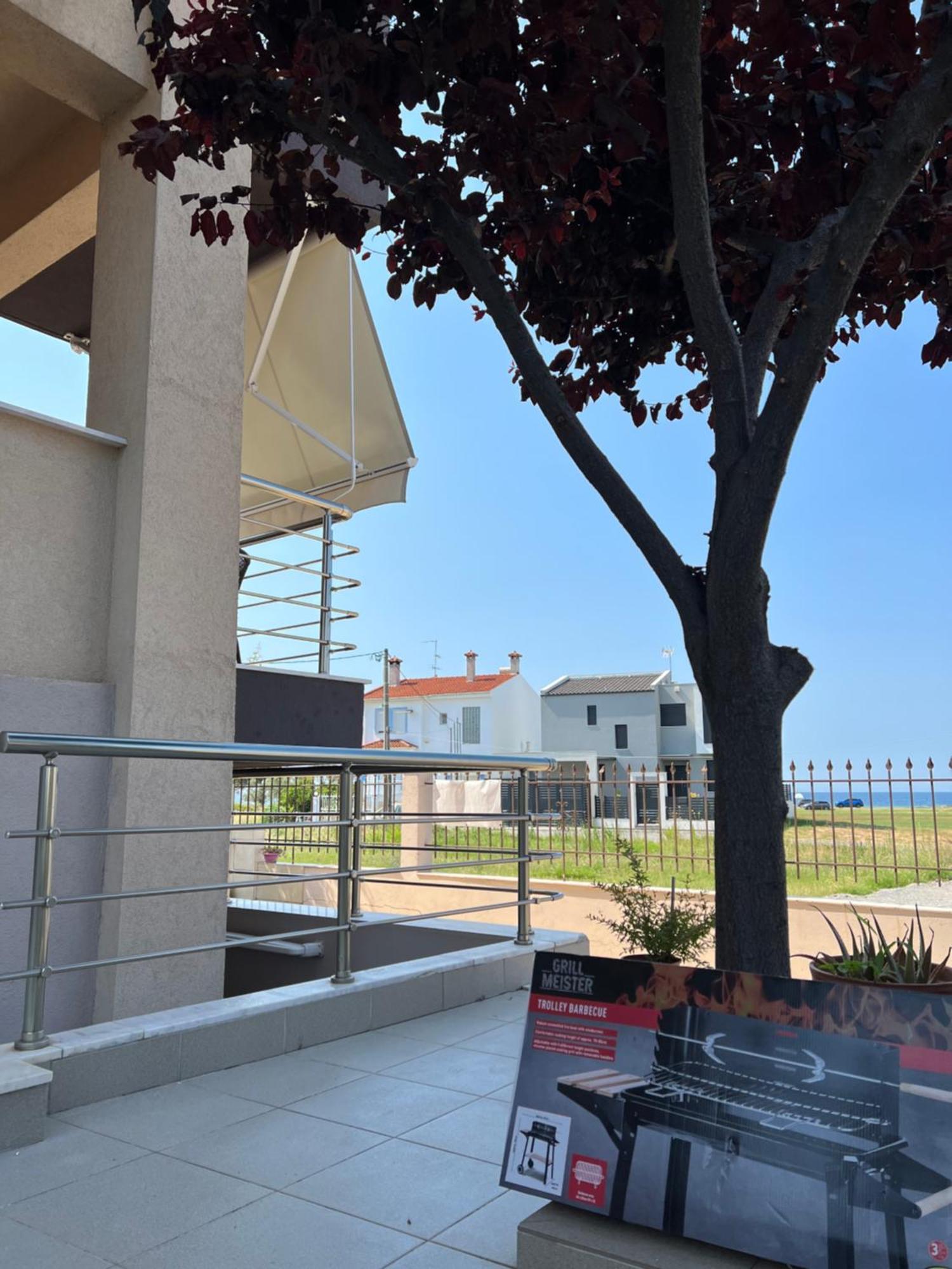 Am Beach House Nea Moudania Bagian luar foto